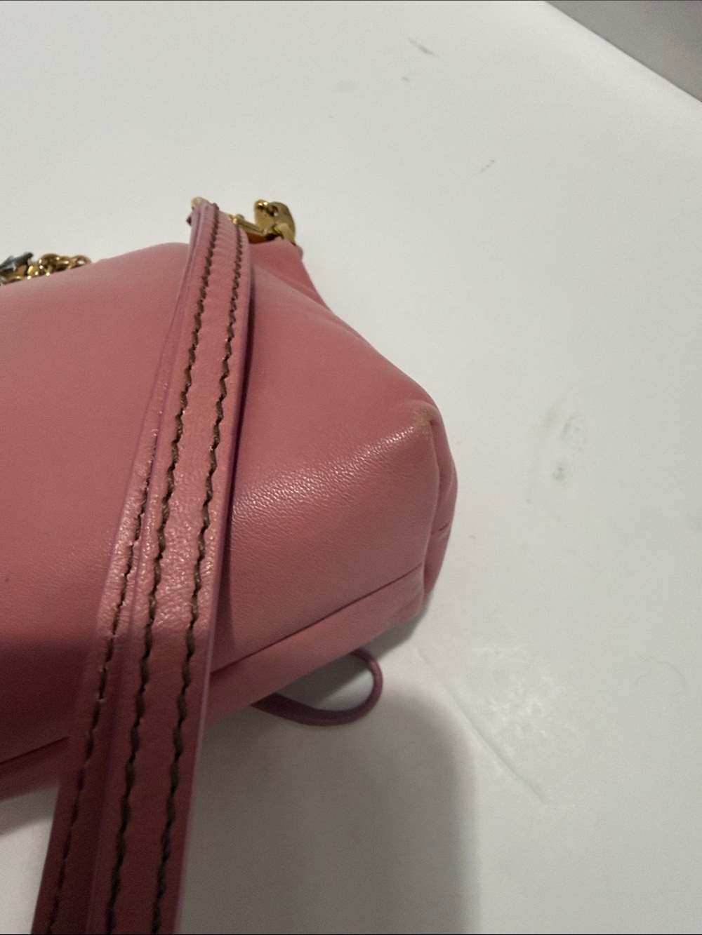 Dolce & Gabbana Nappa Piuma Rosa Lambskin Mini Baguette Bag - Picture 8 of 13